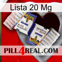 Lista 20 Mg 12